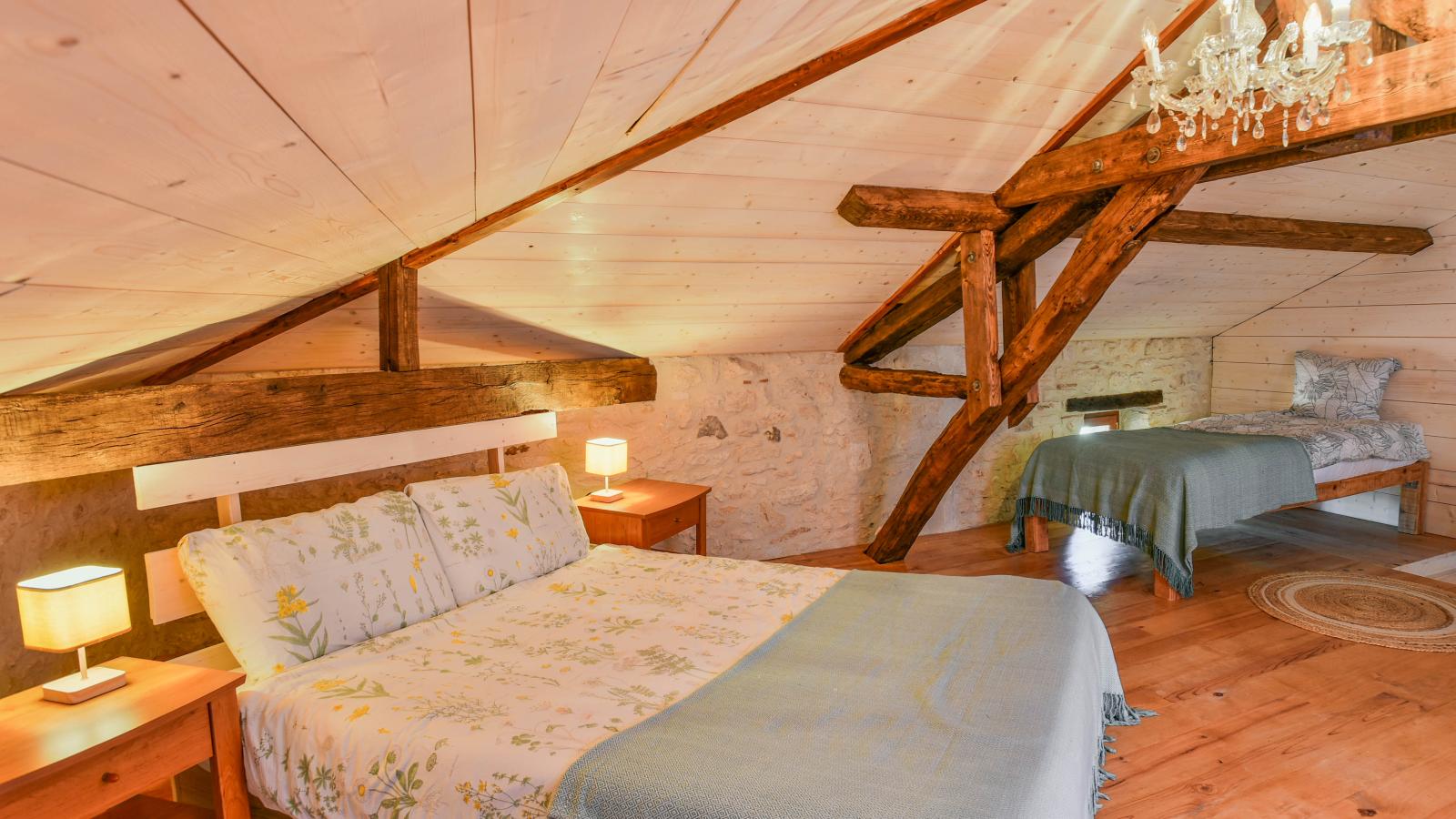 Le Mas dAmour-Slaapkamer