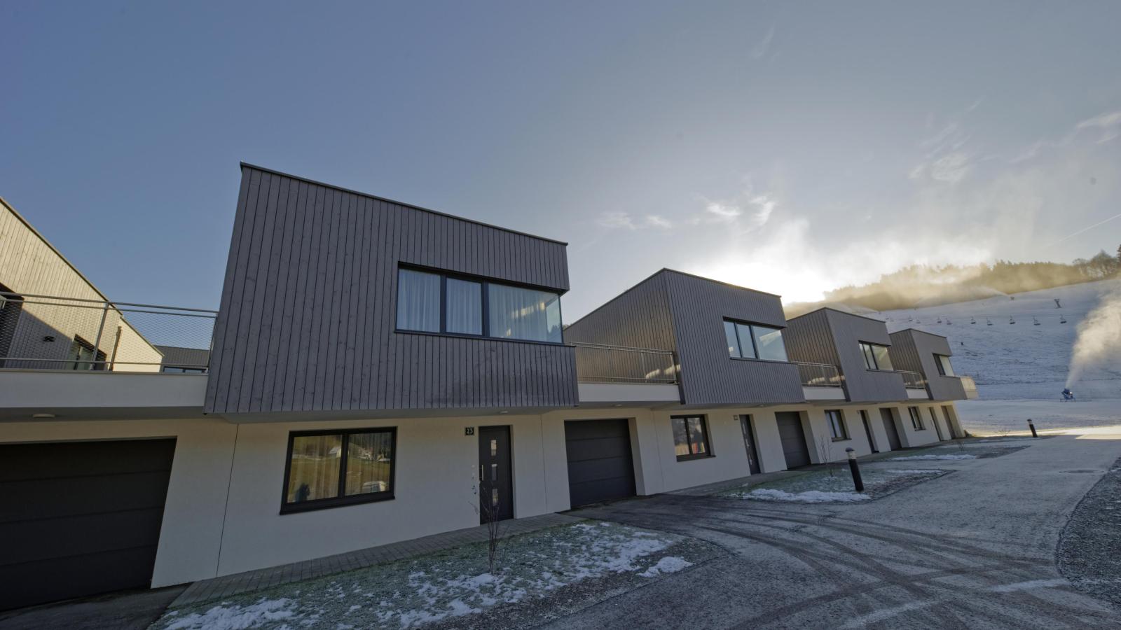 Winzerchalet-Exterieur winter