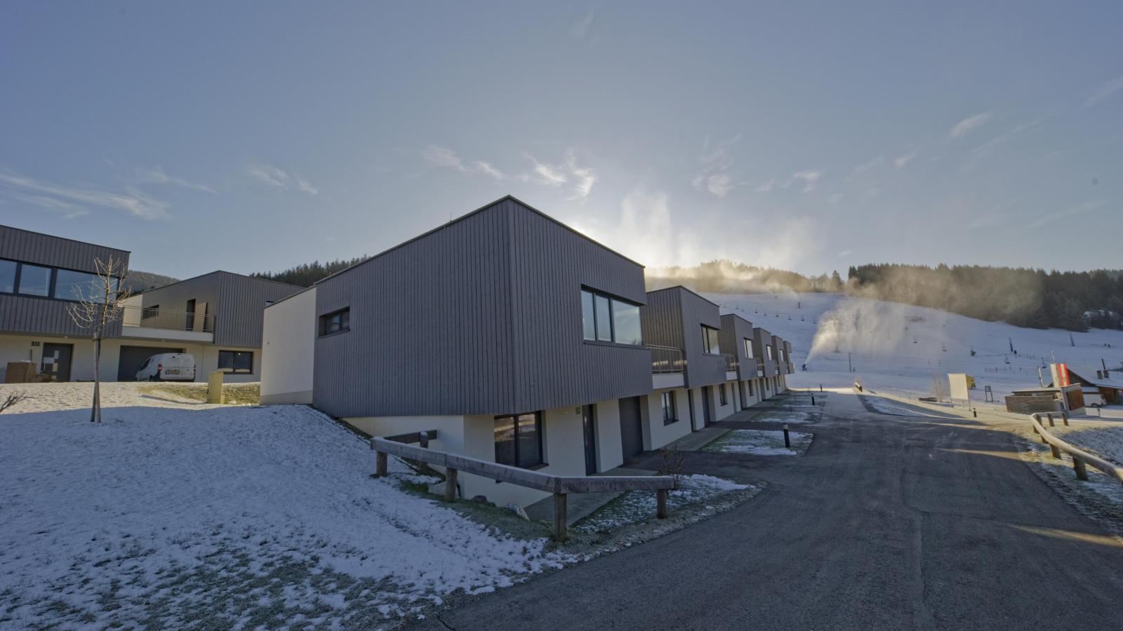 Winzerchalet-Exterieur winter