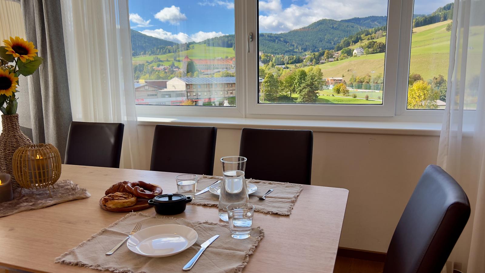 Winzerchalet-Eetkamer