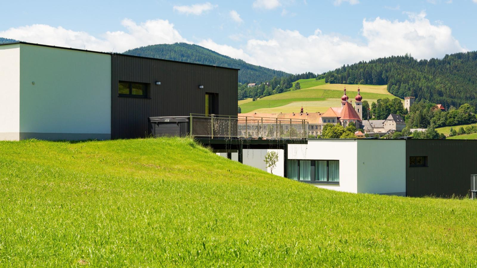 Winzerchalet-Tuinen zomer