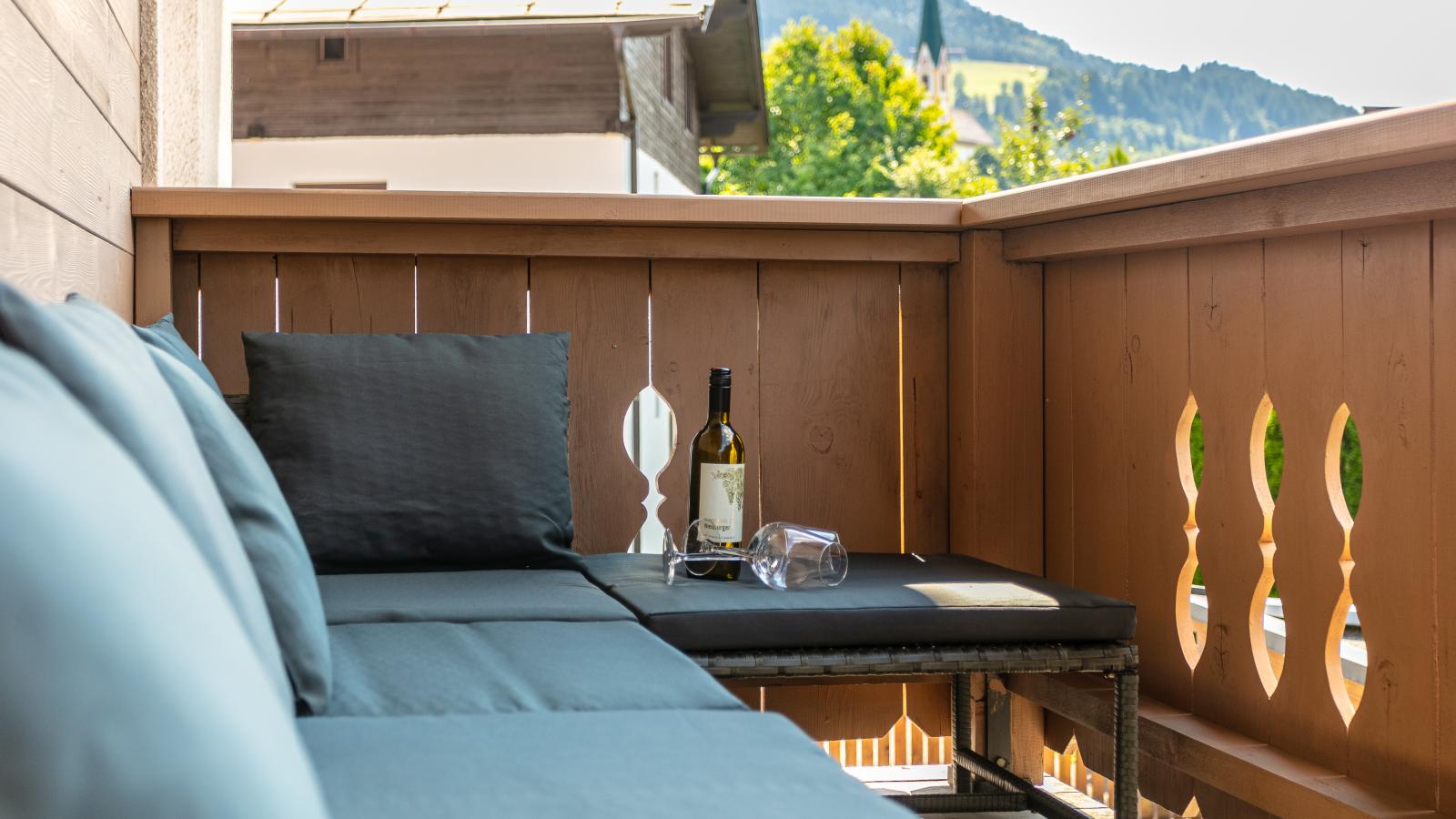 Appartement Dörler-Terrace balcony