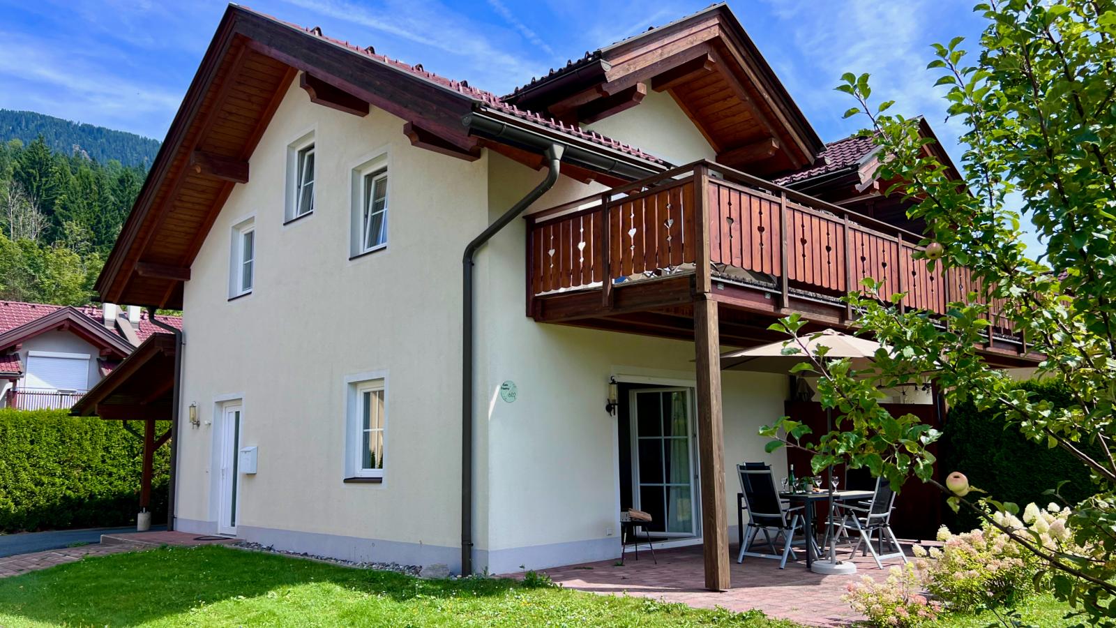 Casa Nostra-Exterior in summer