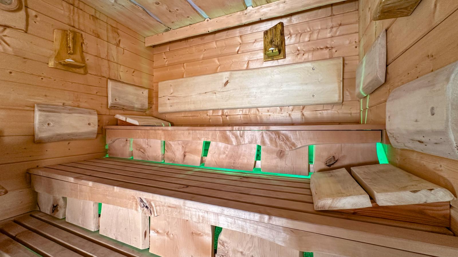 Säulenbaum-Sauna