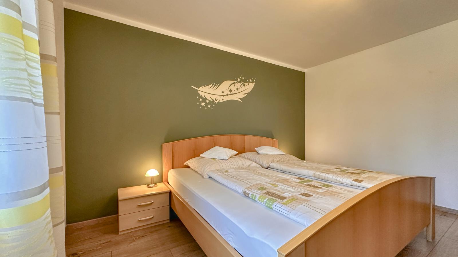 Mit Herz-Schlafzimmer