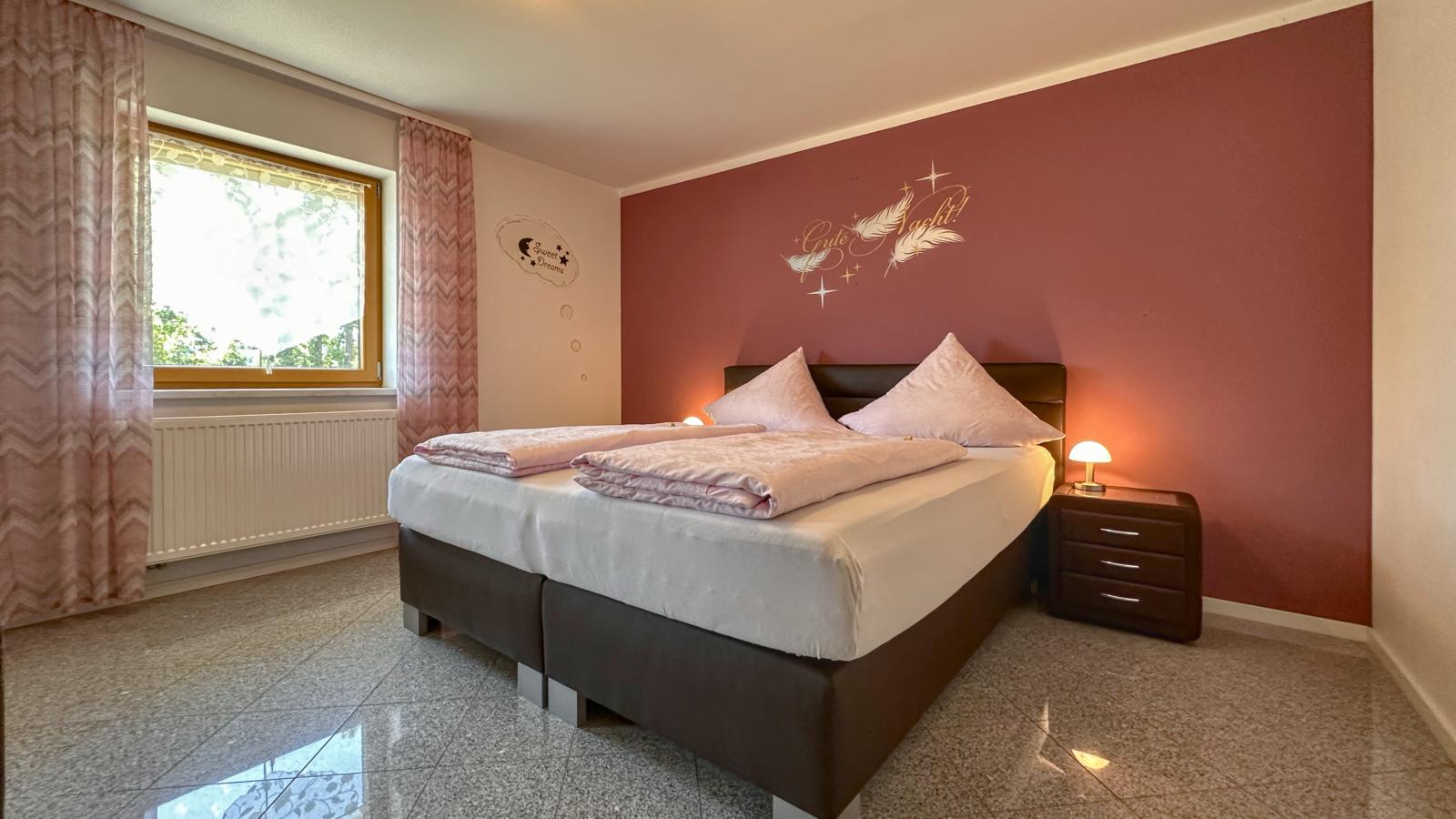 Mit Herz-Schlafzimmer