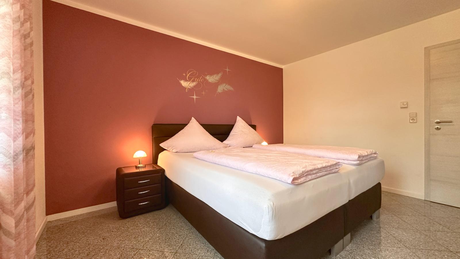 Mit Herz-Schlafzimmer