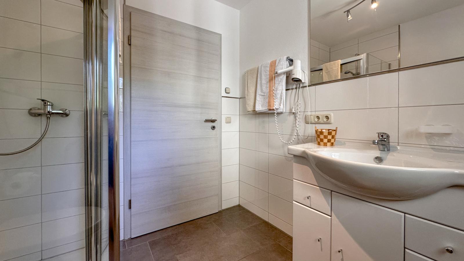 Mit Herz-Badezimmer