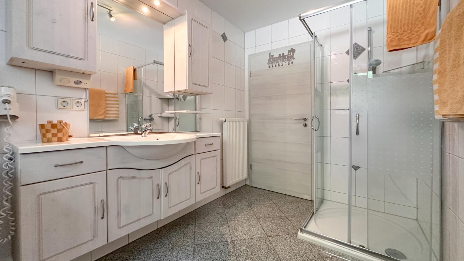 Mit Herz-Badezimmer