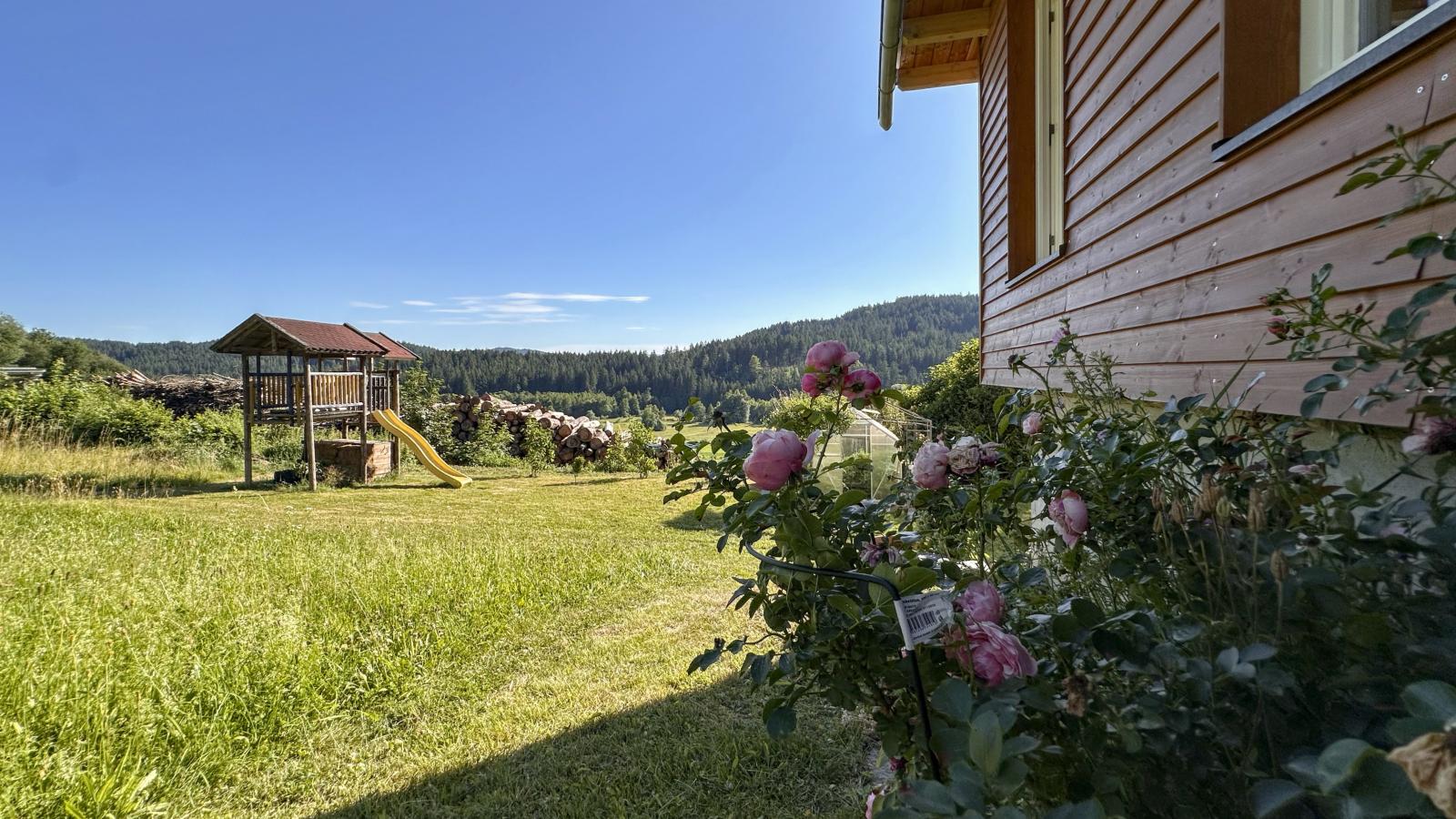 Im Zellertal-Uitzicht zomer