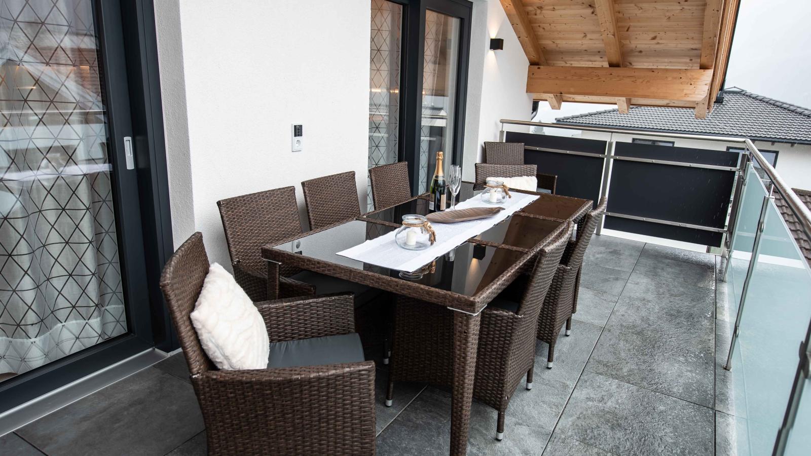 Trocker-Terrace balcony