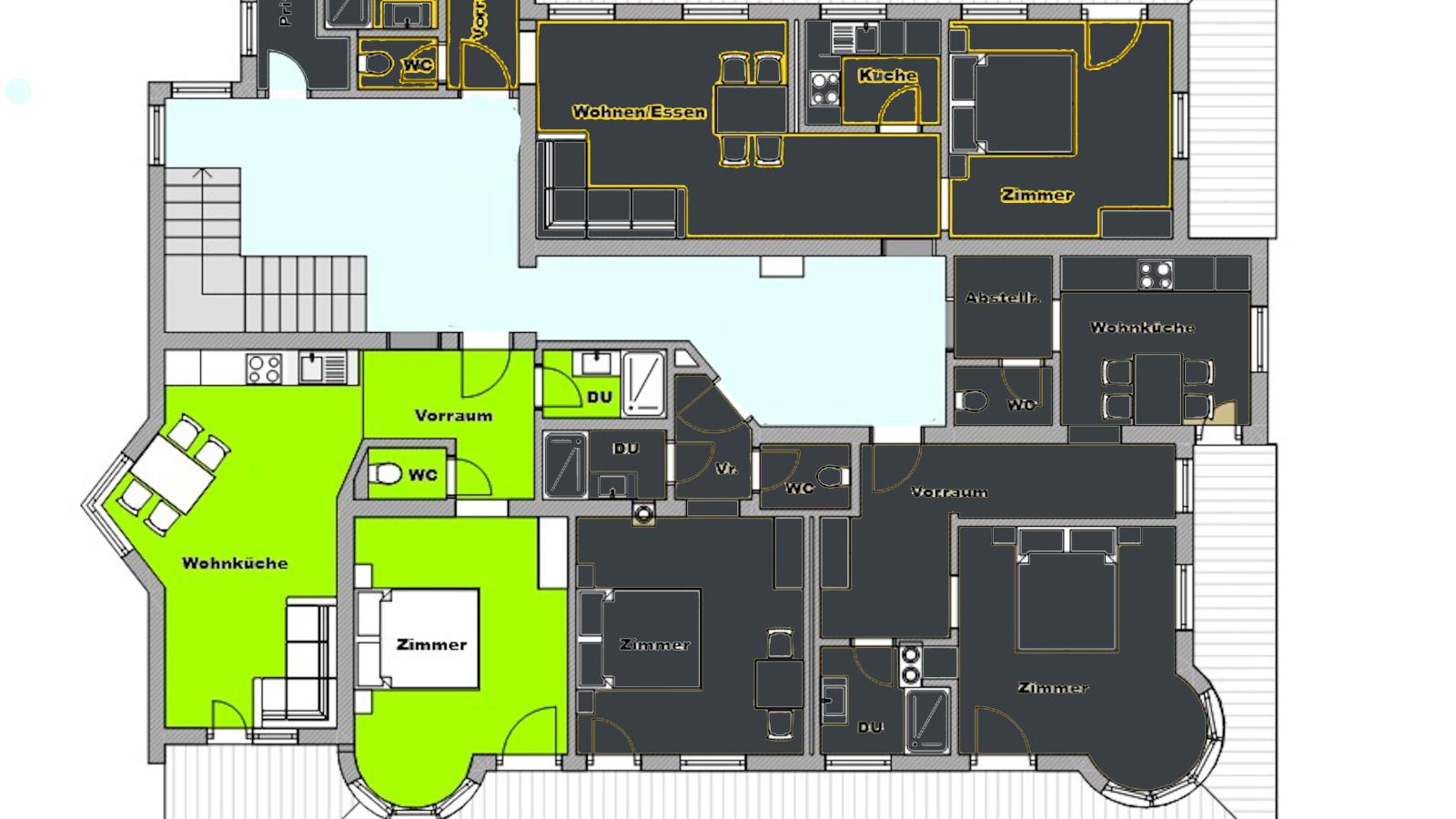 Landhaus Marchfeld Top 3-Plattegrond