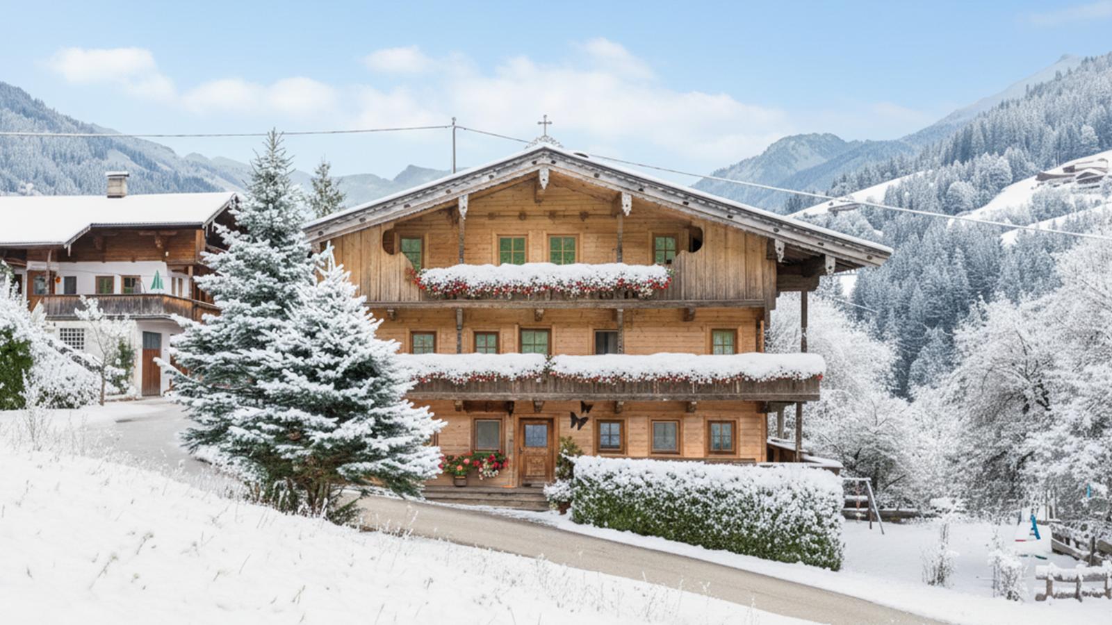 Am Bauernhof Top 1 und 2-Exterieur winter