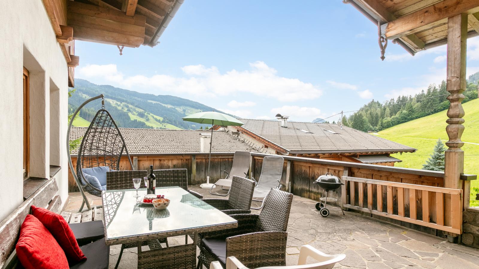 Almruhe Alpbach-Terrace balcony