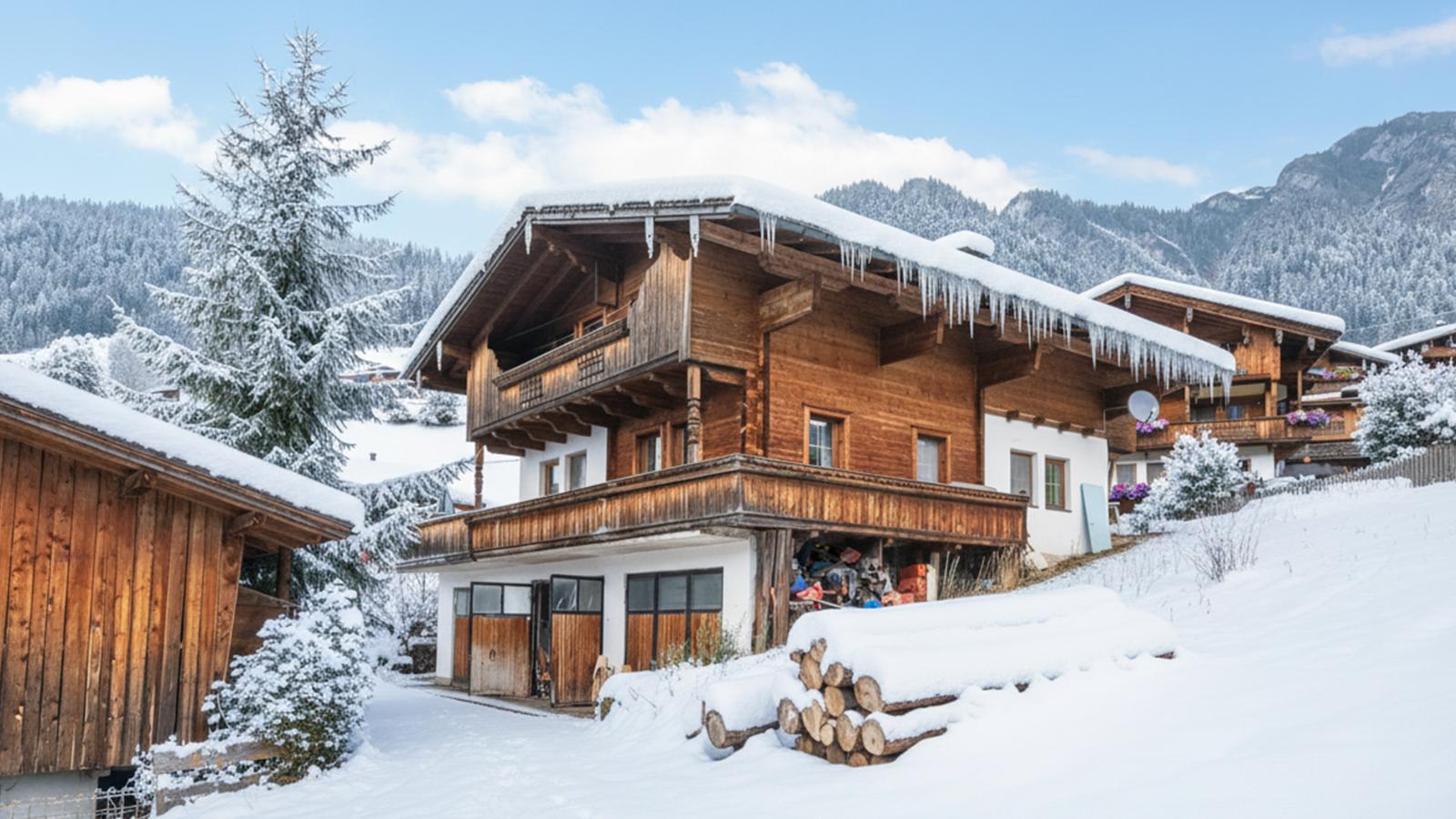 Almruhe Alpbach-Exterior in winter