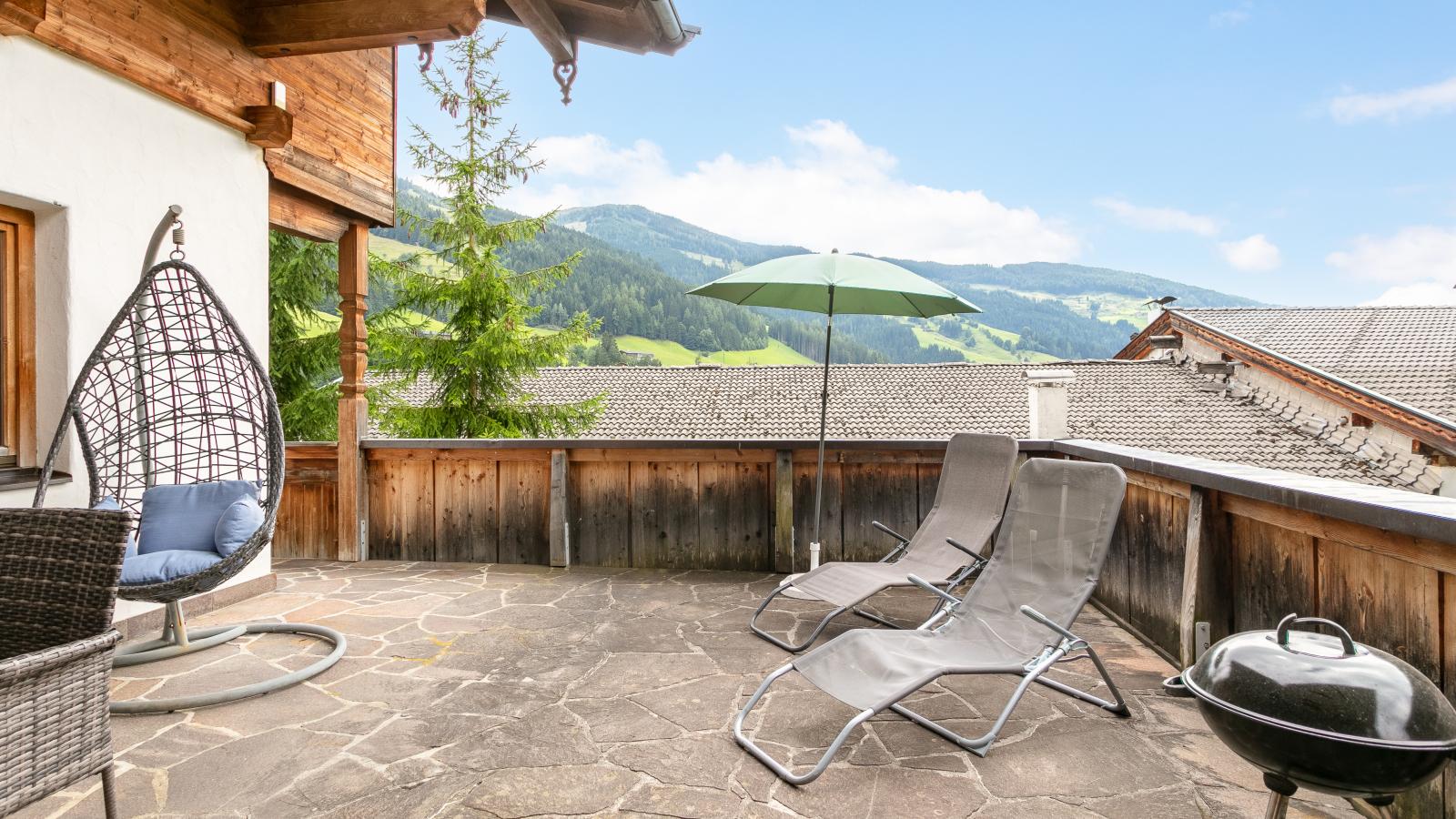 Almruhe Alpbach-Terrace balcony