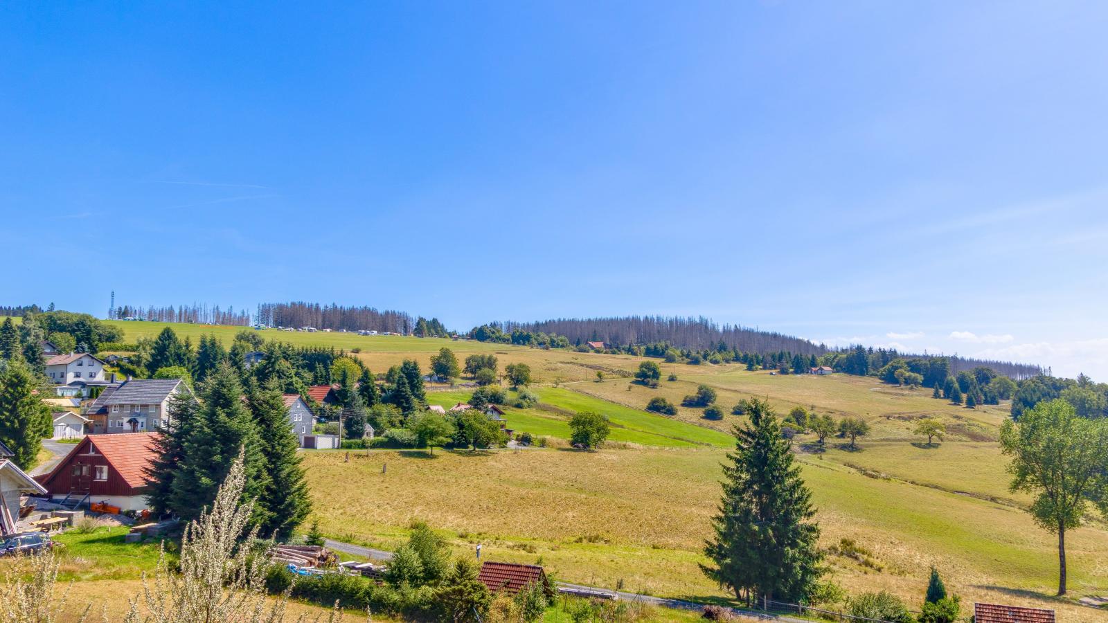 Veste Coburg Blick-Uitzicht zomer