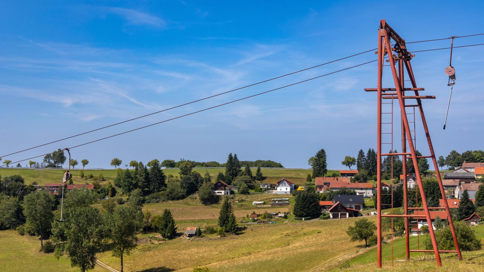 Veste Coburg Blick-Uitzicht zomer