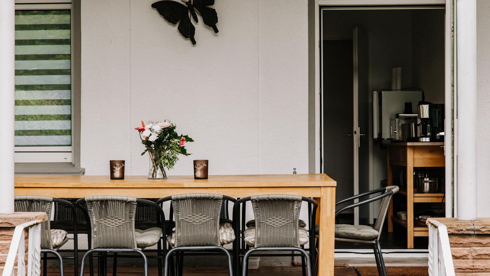 Hubertus I-Terrasbalkon