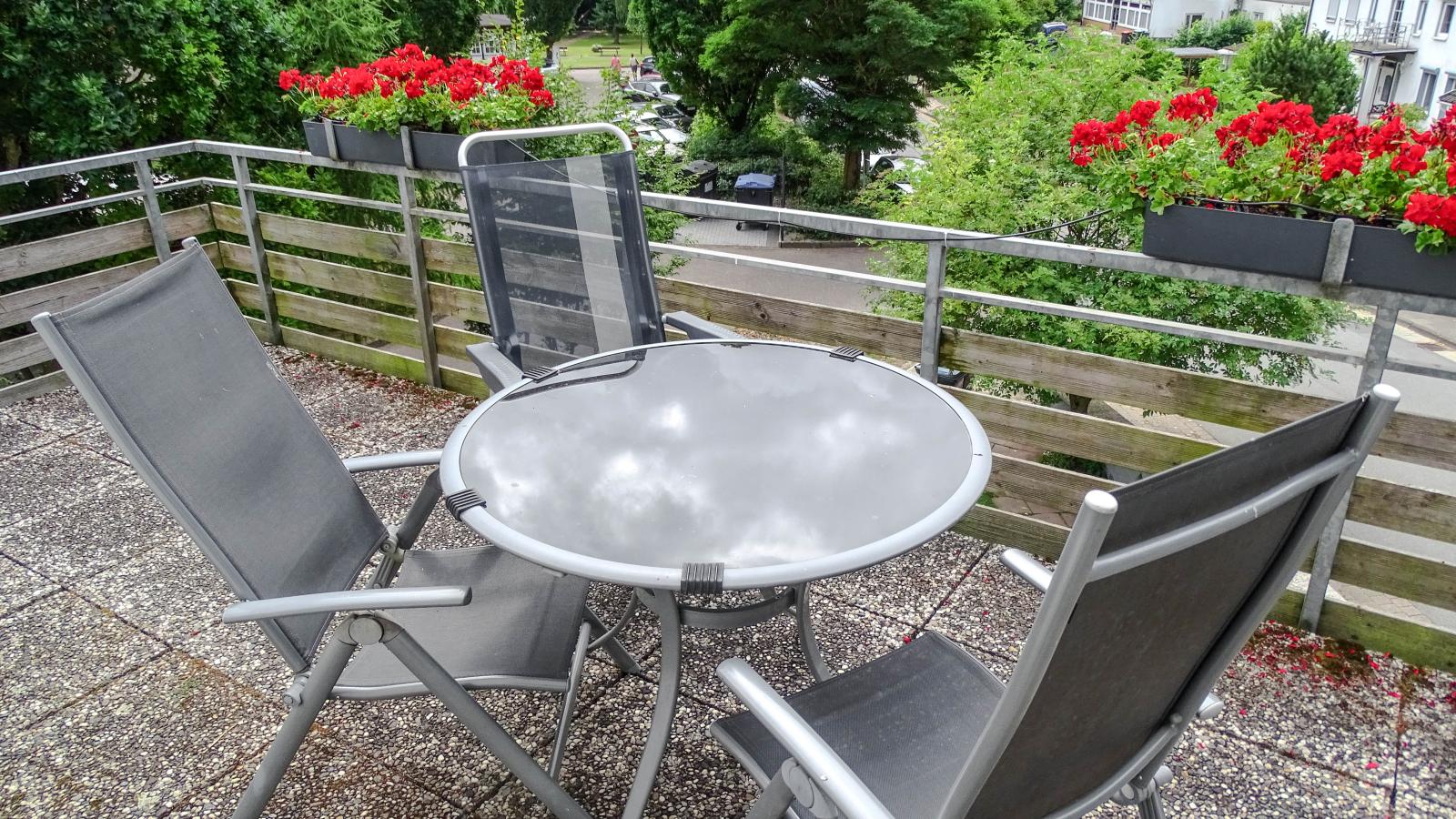 Hubertus I  II-Terrasbalkon