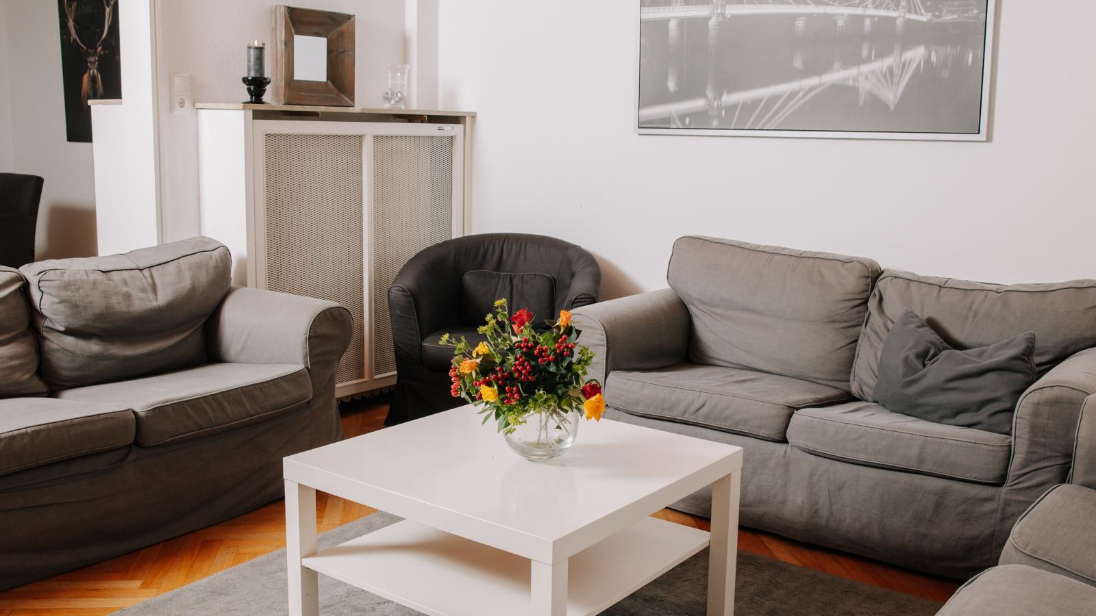 Hubertus III-Woonkamer