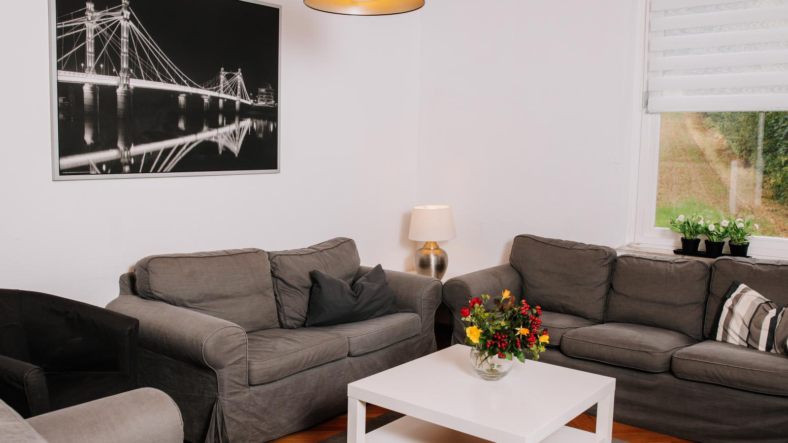 Hubertus III-Woonkamer