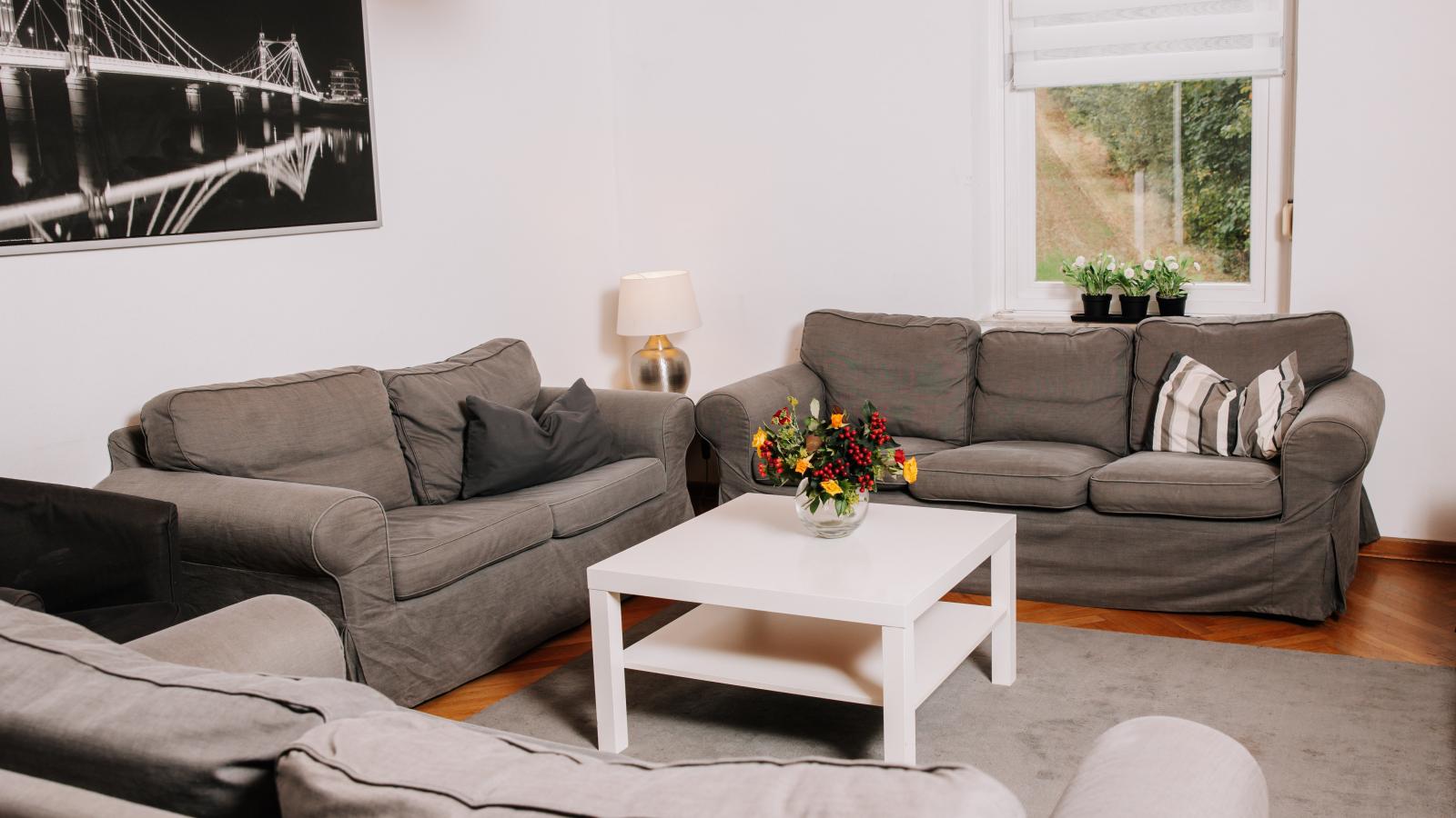 Hubertus III-Woonkamer