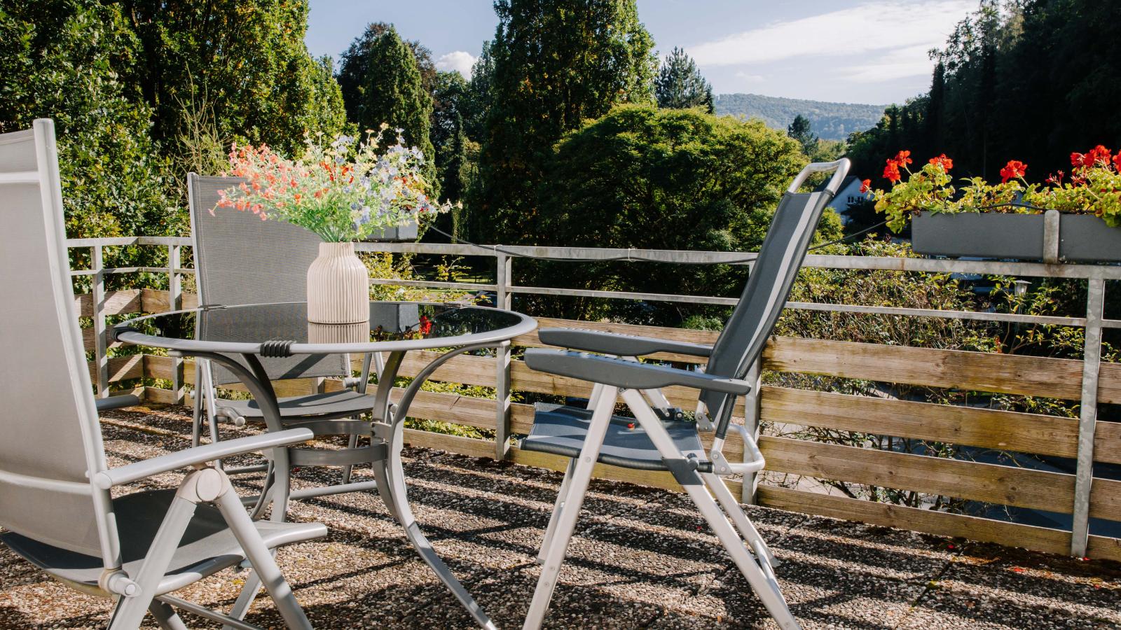 Hubertus III-Terrasbalkon