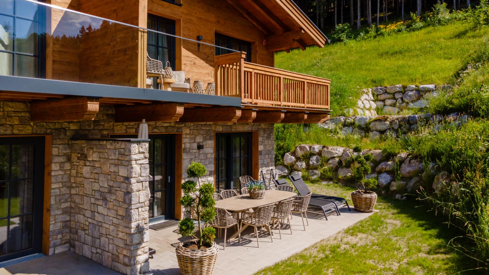 Chalet Gipfel Lodge Alpine Style - Tuinen zomer