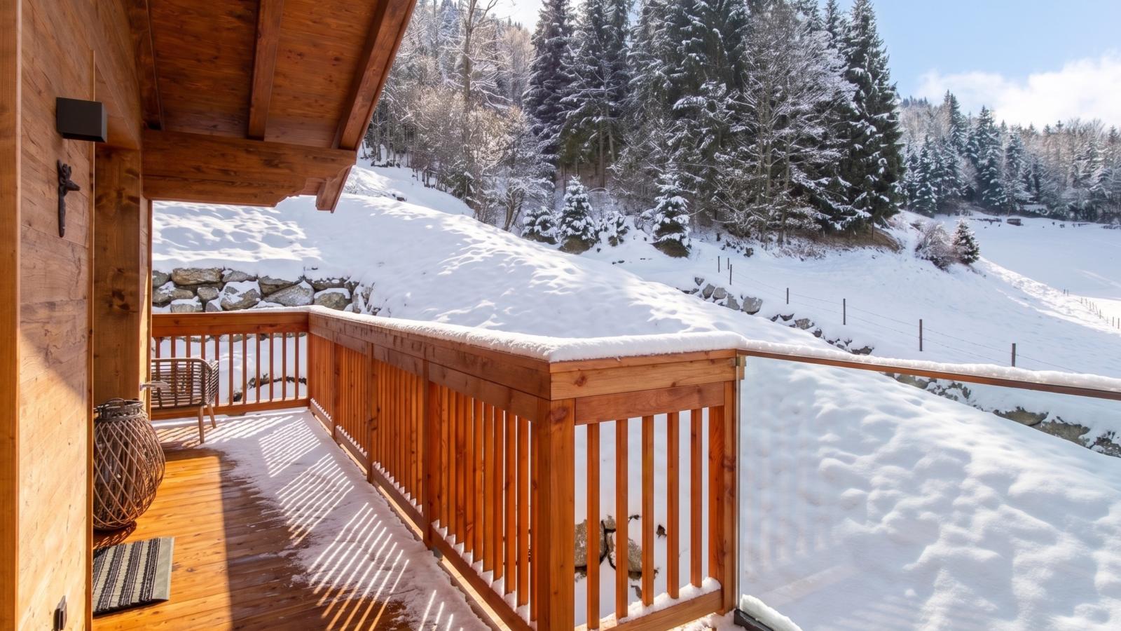 Chalet Gipfel Lodge Alpine Style - Terrasse/Balkon
