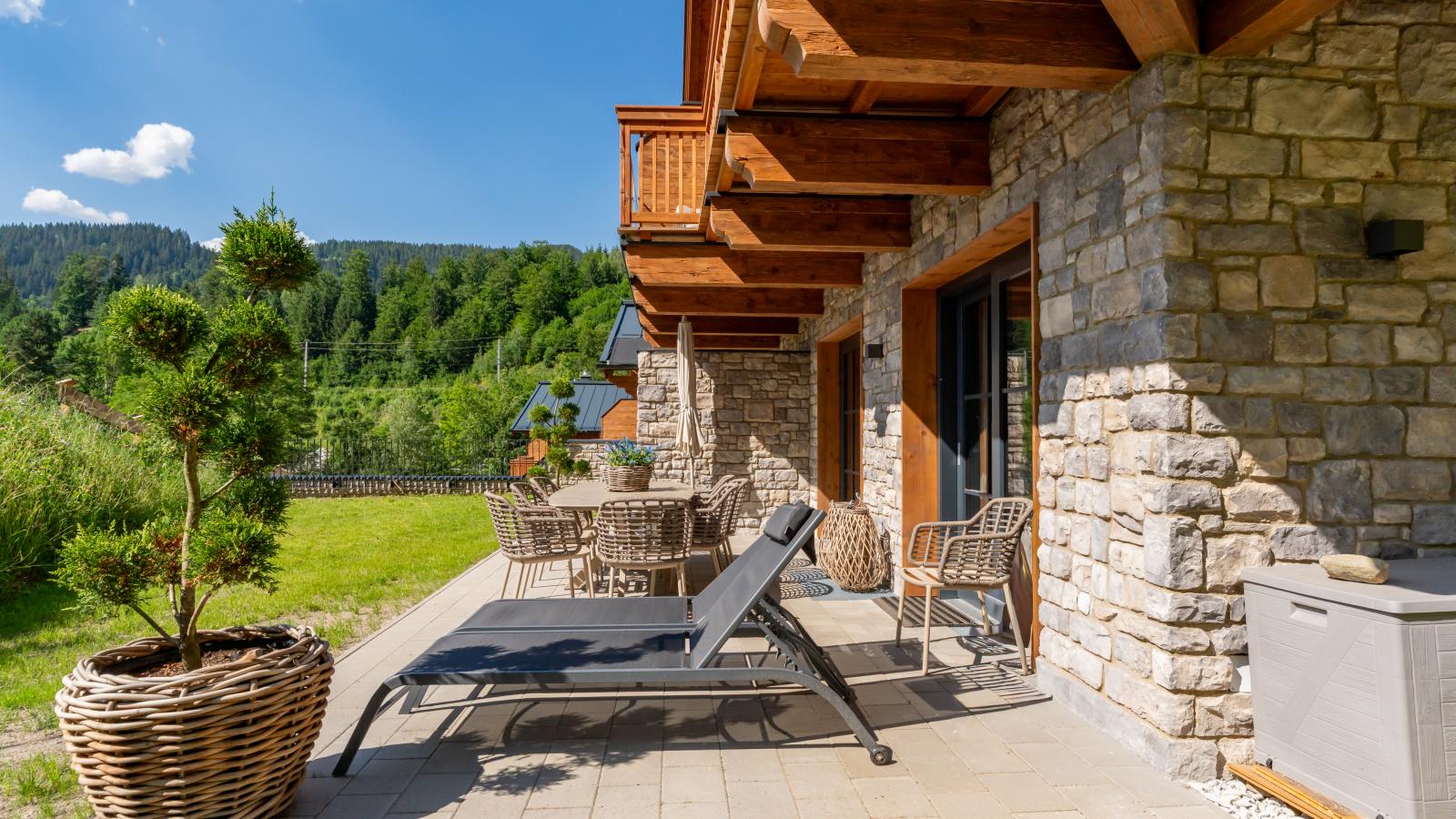 Chalet Gipfel Lodge Alpine Style - Tuinen zomer