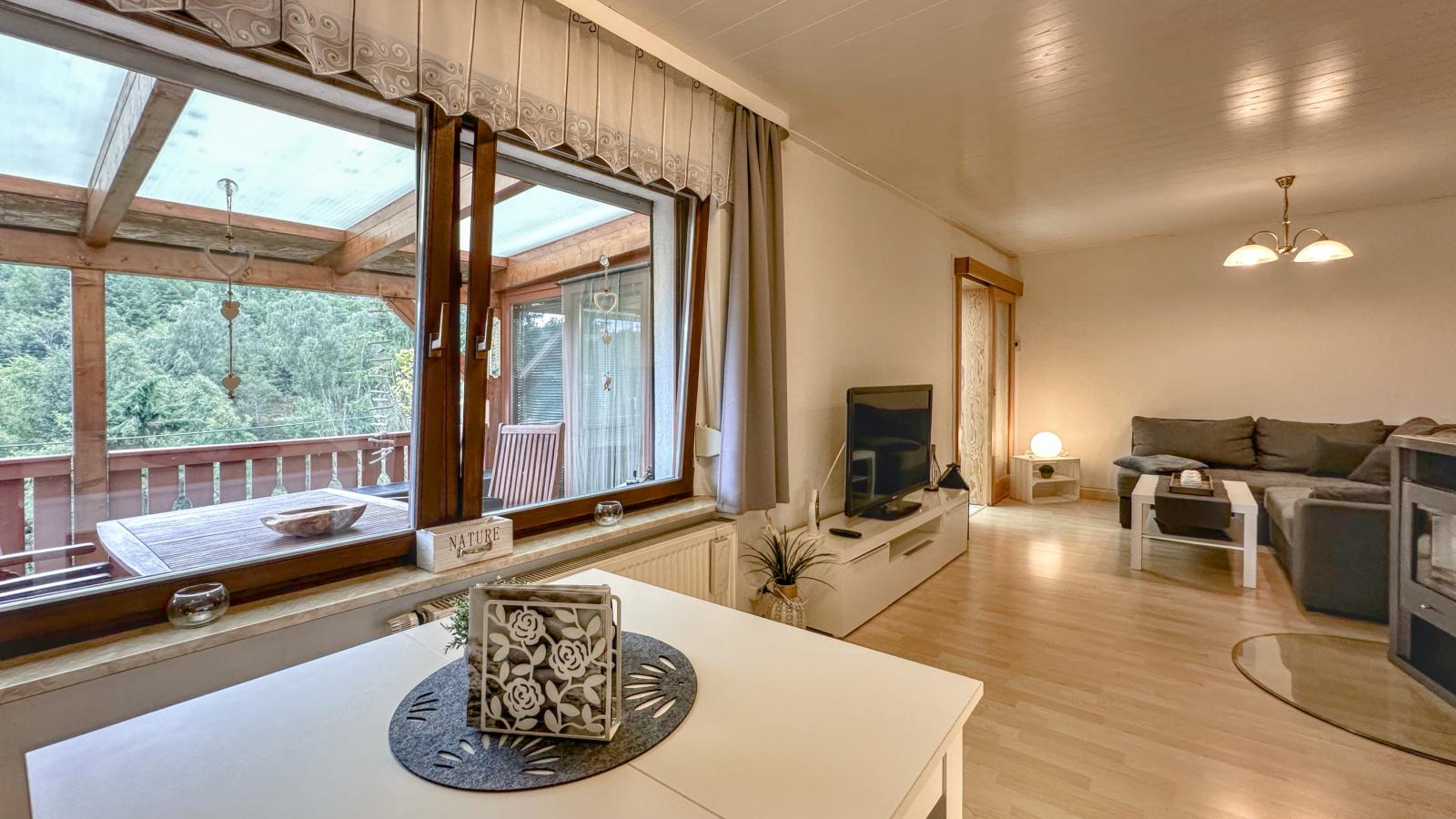 Haus Panoramablick-Eetkamer