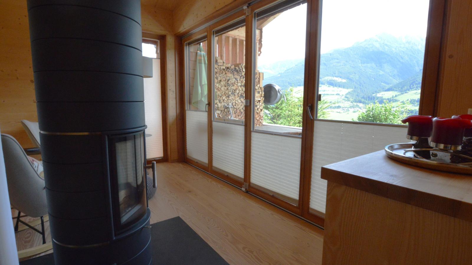Mondholz-Woonkamer