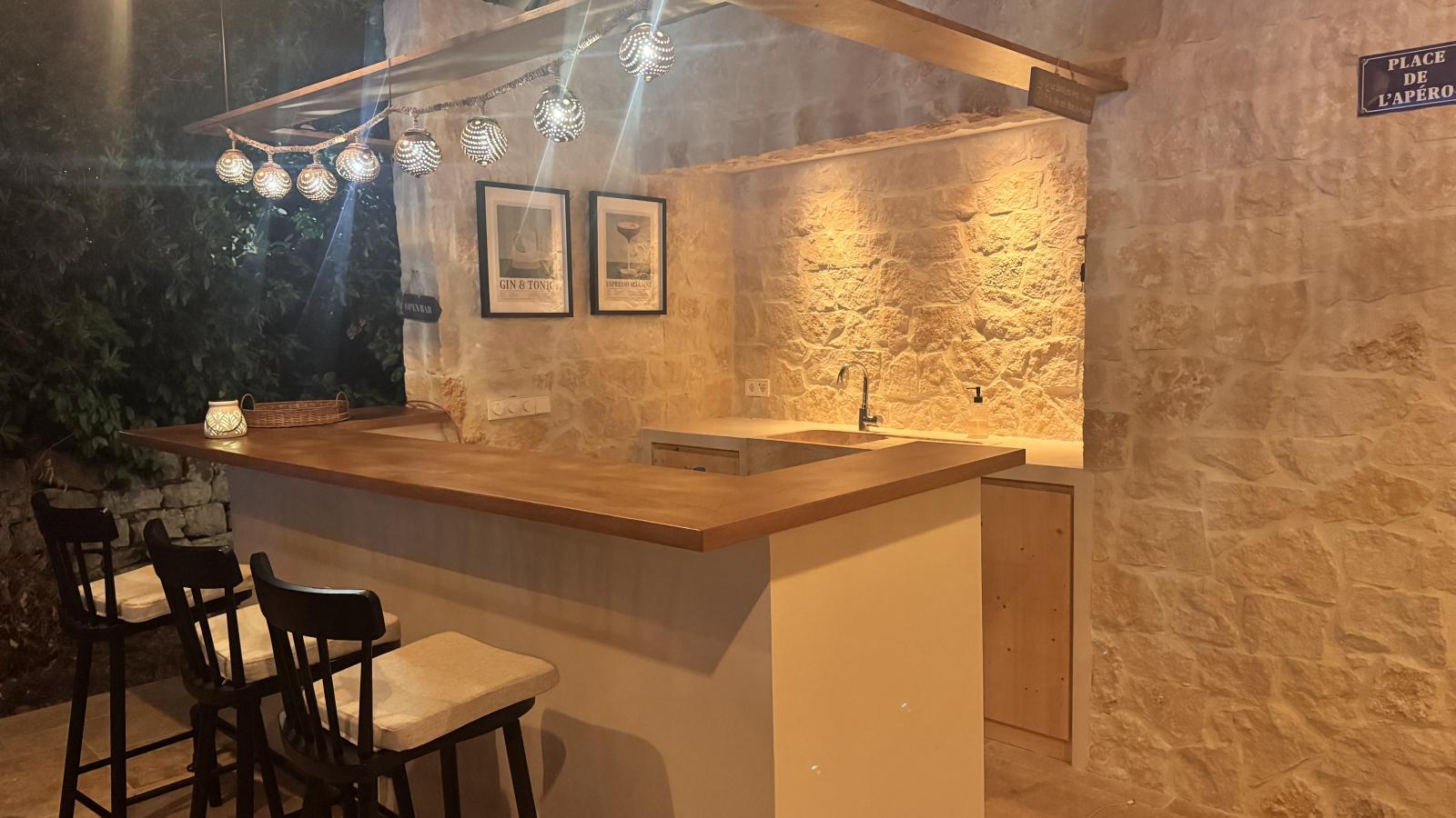 Les Palmiers-Terrasbalkon