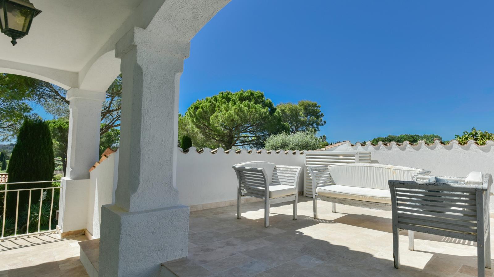 Les Palmiers - Terrasbalkon