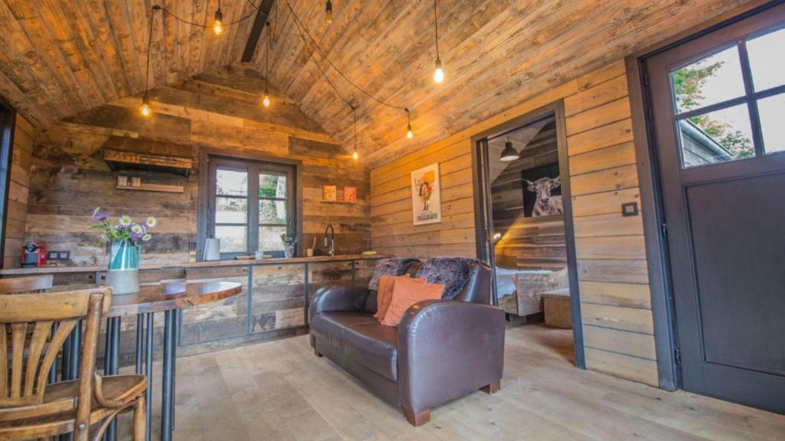 Be Chalet-Woonkamer