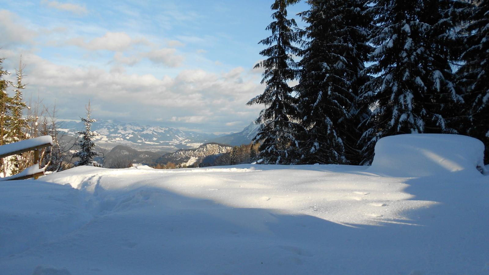 Schneeberghütte-View winter