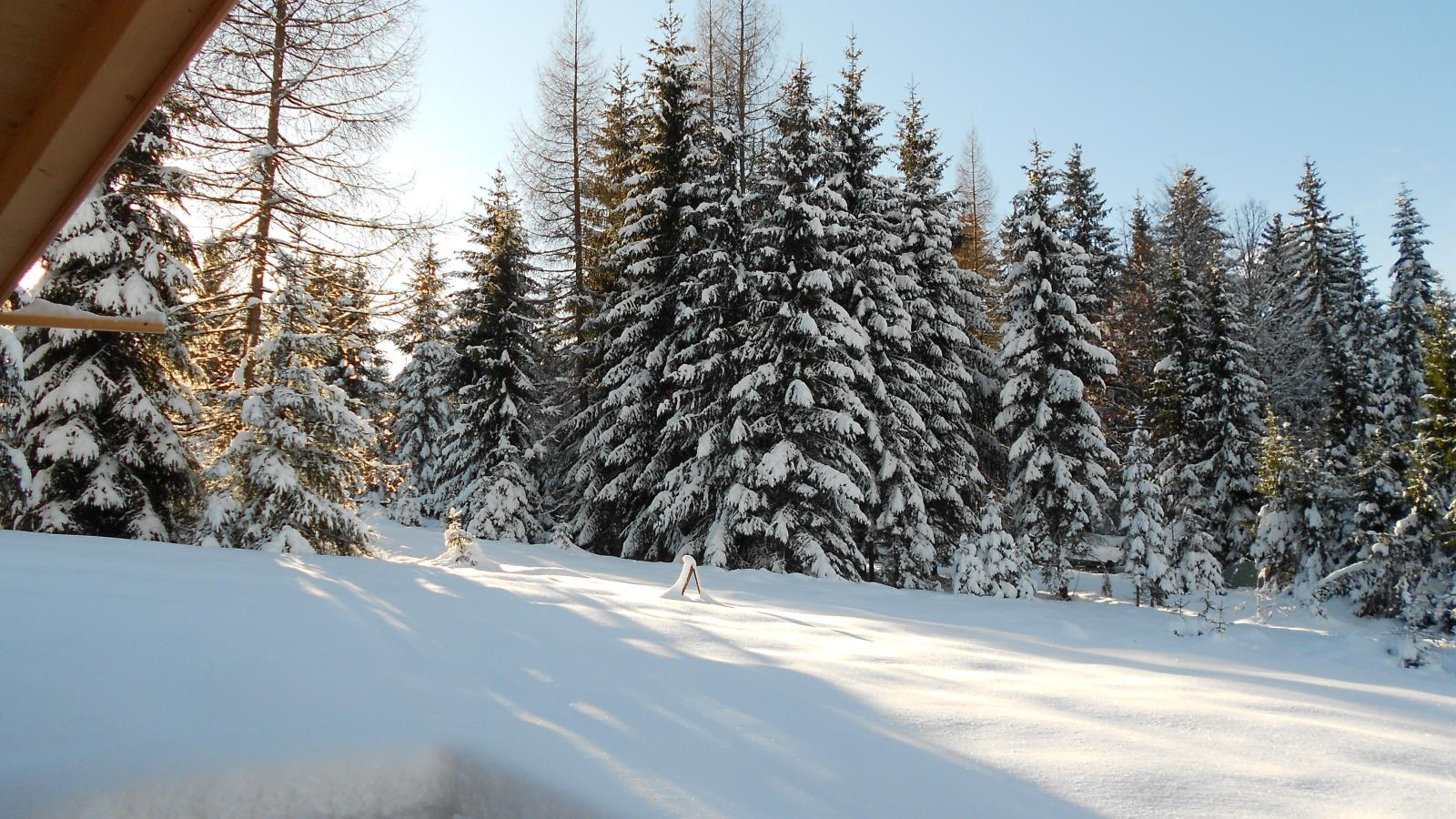 Schneeberghütte-View winter