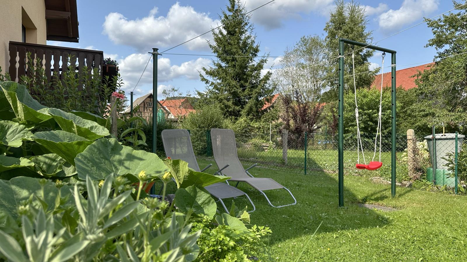 Am Tennelberg-Jardins en été