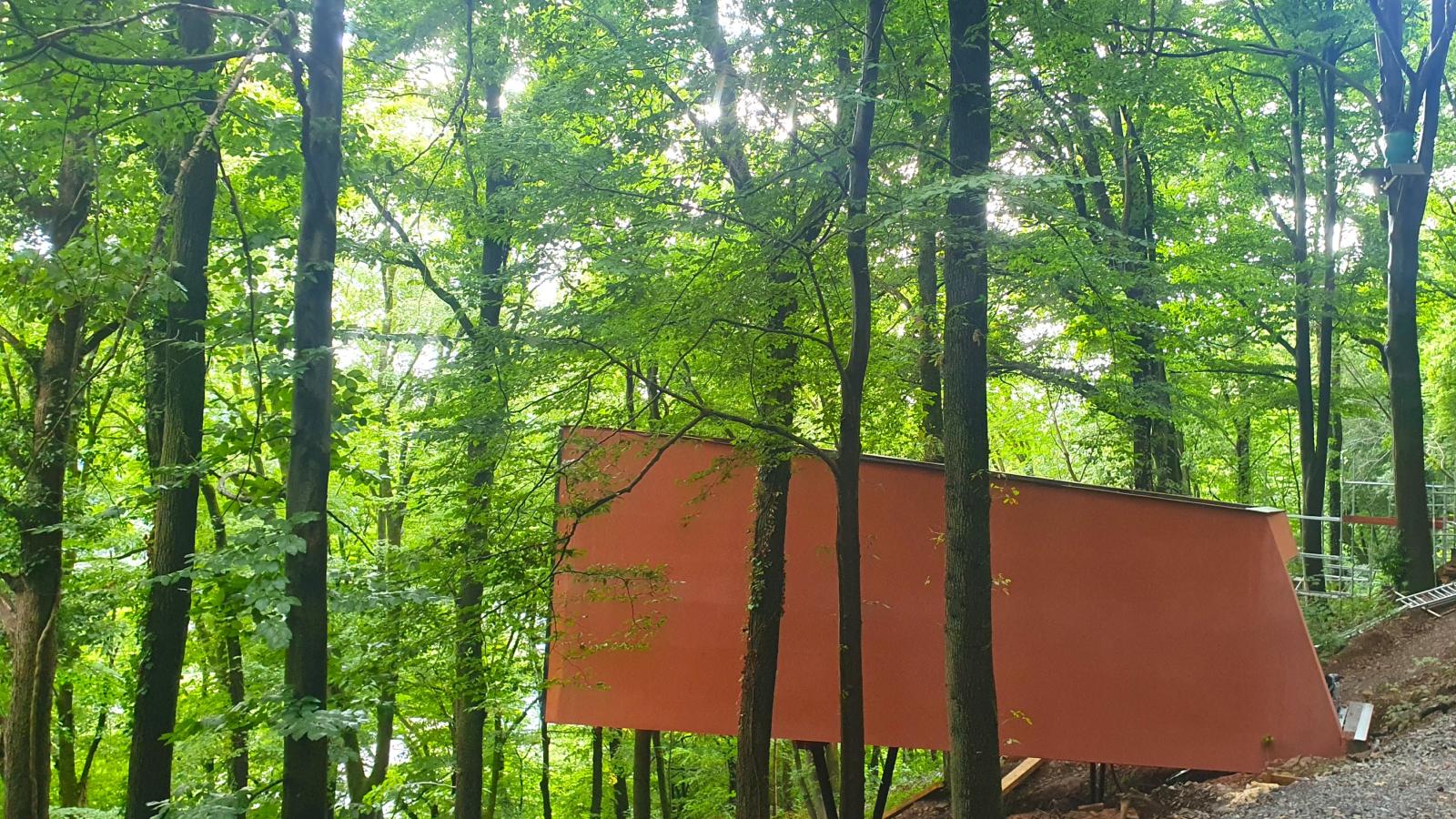 Cabane dans les arbres-Extérieur été