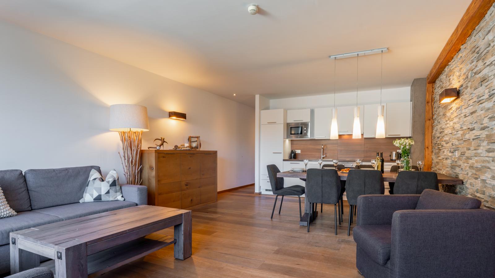 Residenz Wildkogelbahn Top 4-Woonkamer