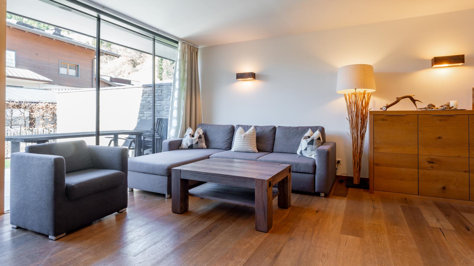 Residenz Wildkogelbahn Top 4-Woonkamer