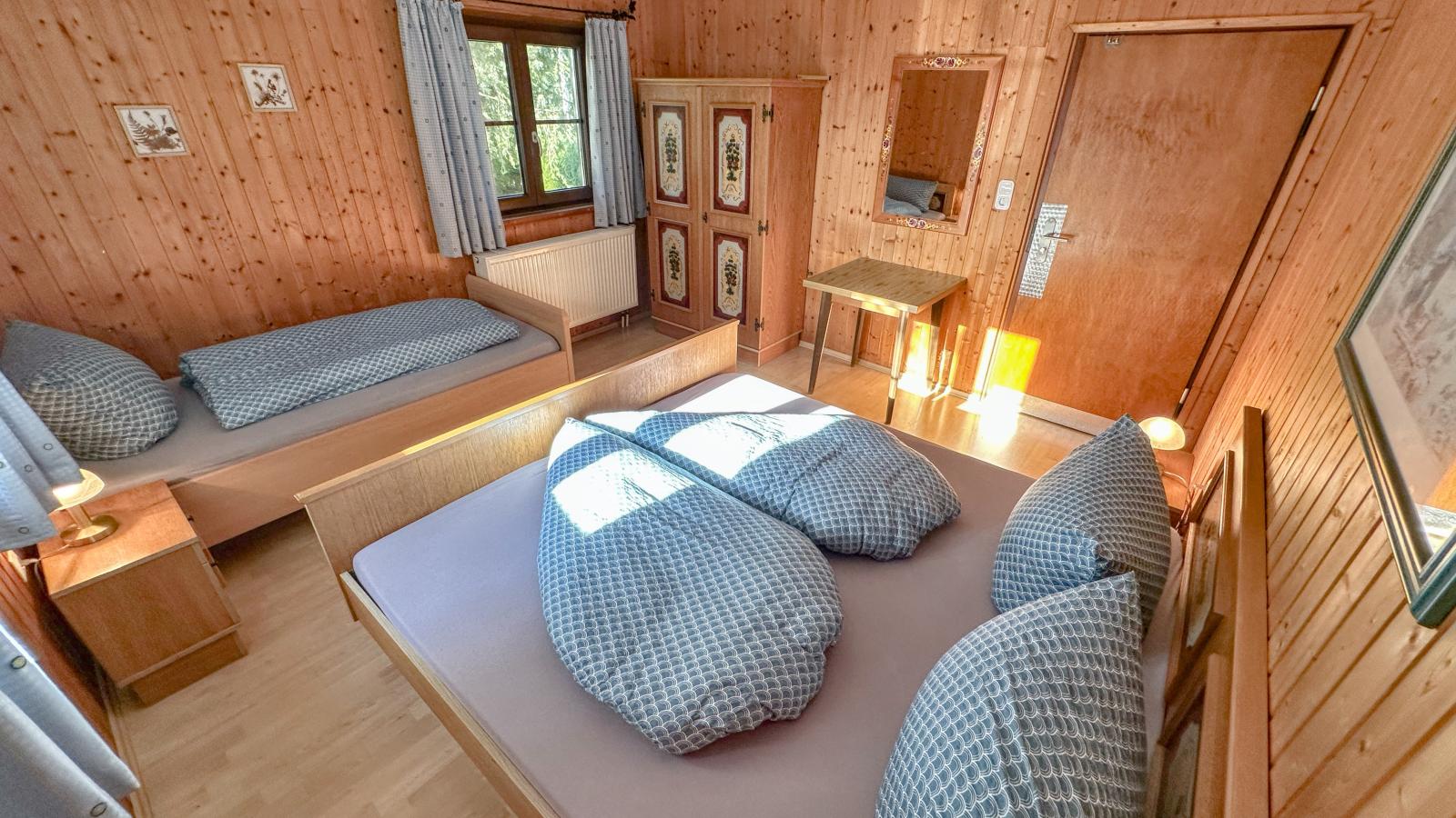 Rehberg Hütte-Slaapkamer