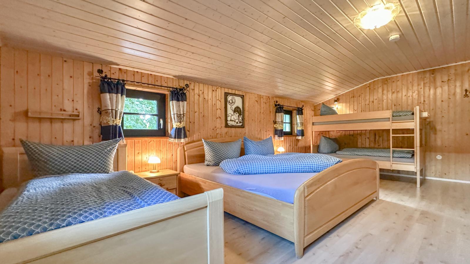 Rehberg Hütte-Slaapkamer