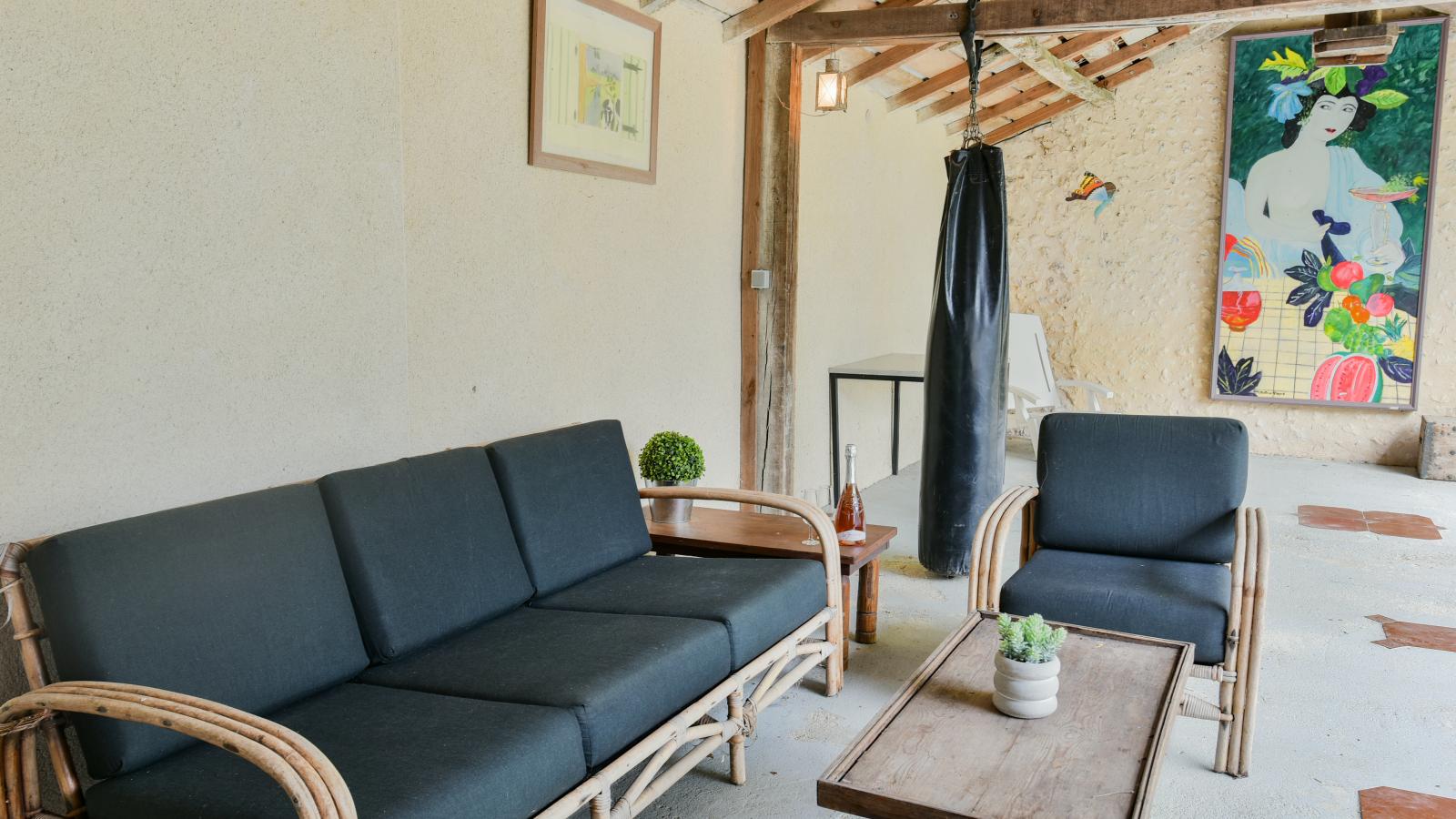 Maswari en Drapeau-Terrasse/Balkon