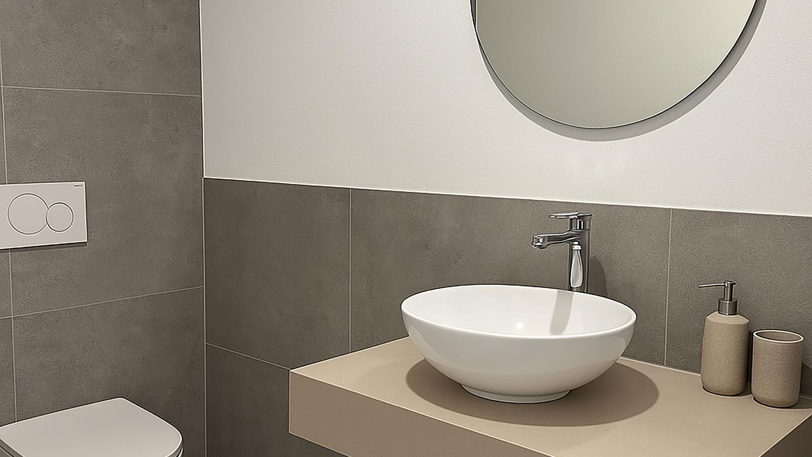 Tirola Hütte-Salle de bain