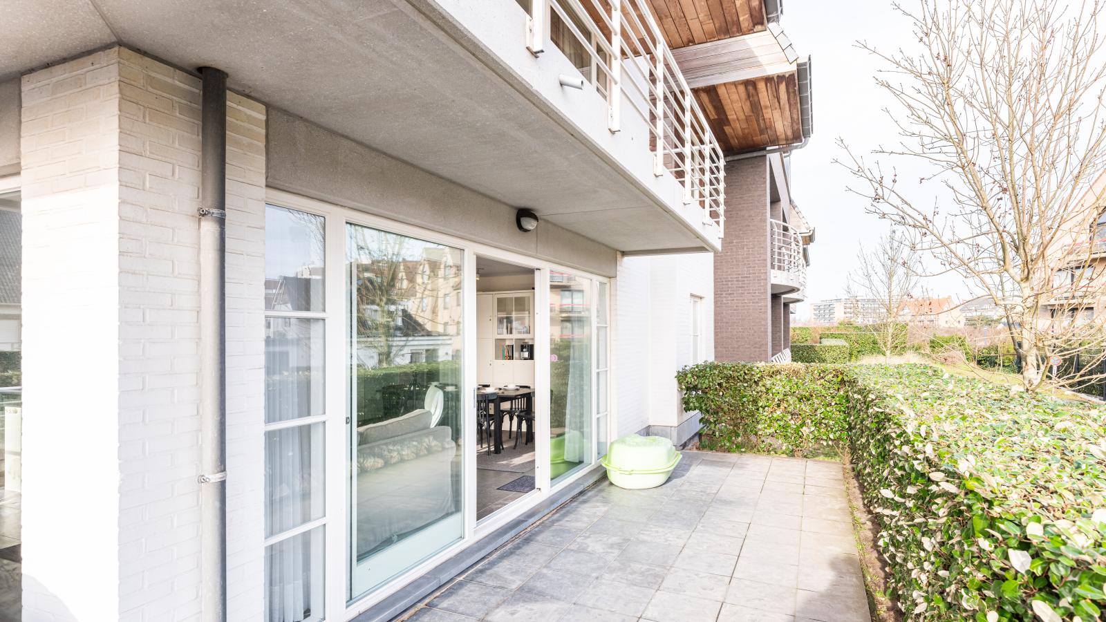 Monti gelijkvloers-Terrasbalkon