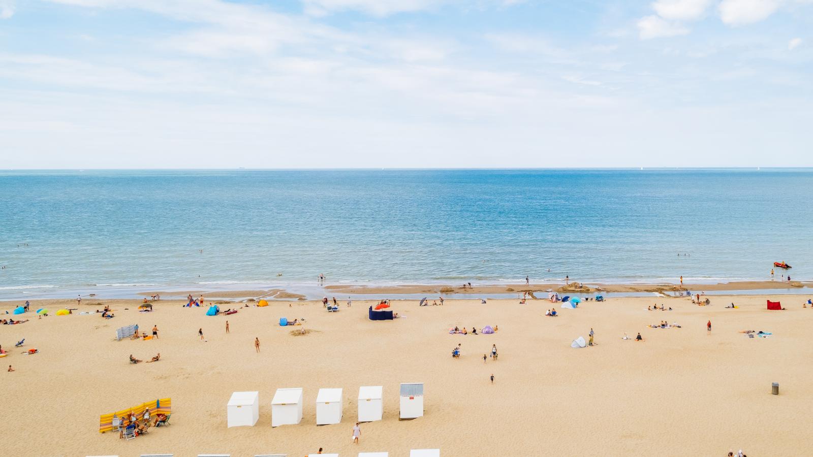 Golden Hour-Uitzicht zomer