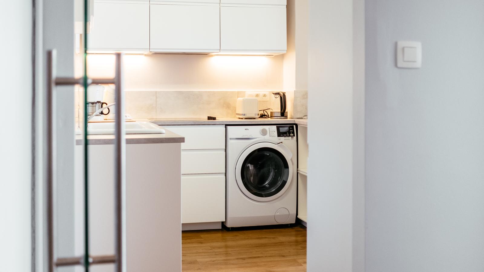 La Plage cinq-Keuken