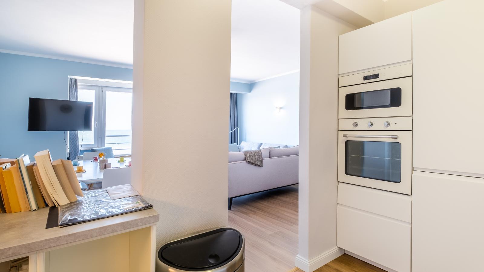 La Plage cinq-Keuken